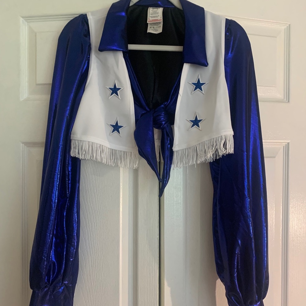 DALLAS COWBOY CHEERLEADER COSTUME (SMALL)